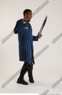 08 GARSON STANDING POSE WITH KATANA AND SHOTGUN